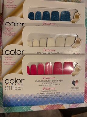 Colorstreet Pedi Sets